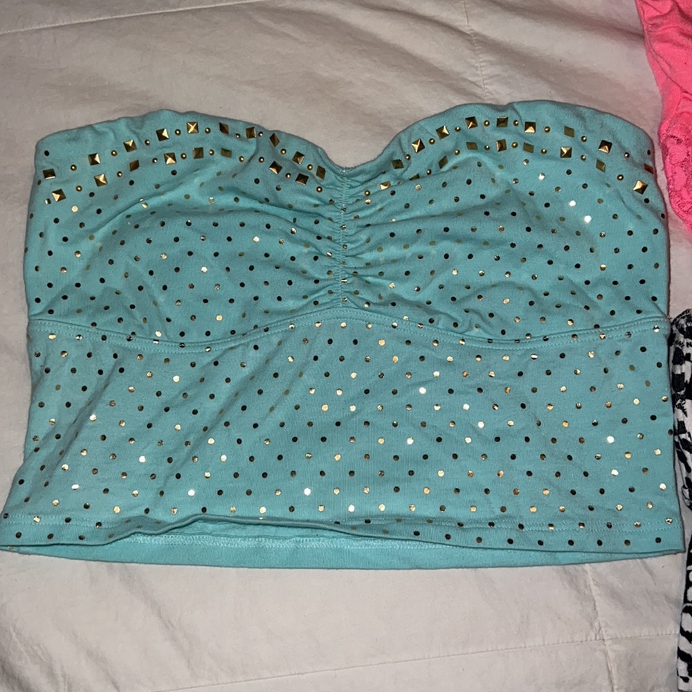Crop shirt bandeau lot - Picture 3 of 13